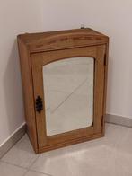 Oud eiken houten Frans apotheekkastje - medicijnkast, Ophalen of Verzenden