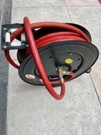 Slang haspel voor lucht of water, Doe-het-zelf en Verbouw, Compressors, Ophalen, Zo goed als nieuw, 10 bar of meer