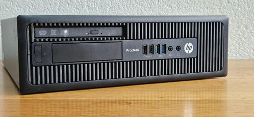 Snelle Compacte i5 HP / PC 16GB Ram Wind11 SSD + LCD Koopje, Computers en Software, Desktop Pc's, Zo goed als nieuw, 4 Ghz of meer