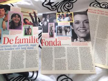 artikel over de familie Jane Fonda uit de margriet