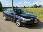 Saab 9-5 2.0t S AUT APK 04-2026 NAP, Zwart, 150 pk, Blauw, Bedrijf