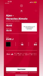 Kaartje AJAX vs Heracles, Eén persoon