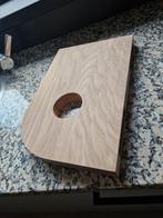 Eiken Fontijn Plank - Massief Hout, Muurbevestiging, Ophalen, Minder dan 50 cm, Nieuw, Minder dan 100 cm