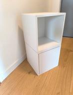 2x IKEA EKET Nachtkastje Wit, Ophalen, Zo goed als nieuw