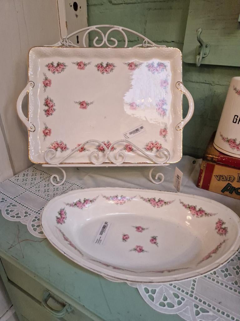 Antiek servies Roesler, Antiek en Kunst, Antiek | Servies los, Ophalen of Verzenden