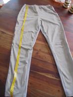 Ophilia prachtige broek voorkant lijkt op leer achterkant st, Beige, Maat 46/48 (XL) of groter, Ophalen of Verzenden, Zo goed als nieuw