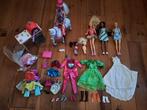 Barbies met paard, poes en pizza ovenset, Ophalen, Gebruikt, Barbie