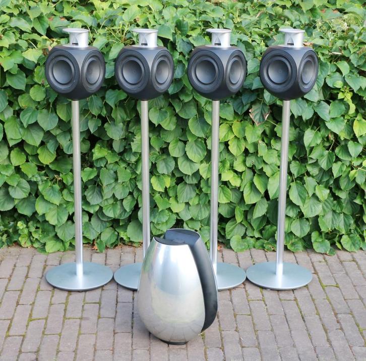 2x Bang & Olufsen Beolab 3 MK2 + Beolab 11 Subwoofer, Audio, Tv en Foto, Luidsprekers, Zo goed als nieuw, Subwoofer, 120 watt of meer