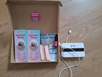 By Emily gel nagelset met UV lampje gel nail wrap beschikbaar voor biedingen