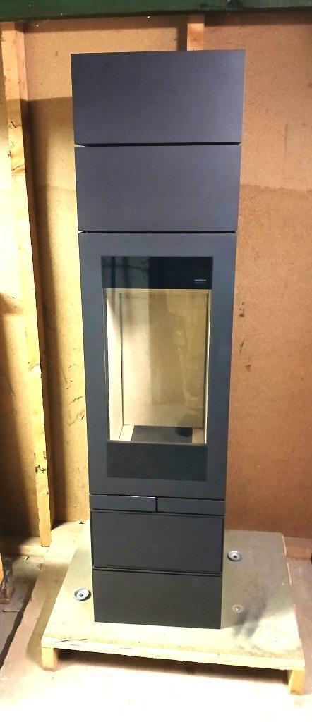 Zomerstunt nieuwe Skantherm Elements 400 Front Houtkachel, Huis en Inrichting, Kachels, Nieuw, Vrijstaand, Houtkachel, Hout, Ophalen of Verzenden