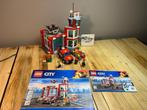 Lego 60215 City Fire Station, Ophalen of Verzenden, Zo goed als nieuw, Complete set, Lego