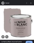 Le Noir & Blanc California Mauve muurverf en binnenlak, Doe-het-zelf en Verbouw, Minder dan 5 liter, Ophalen, Zo goed als nieuw