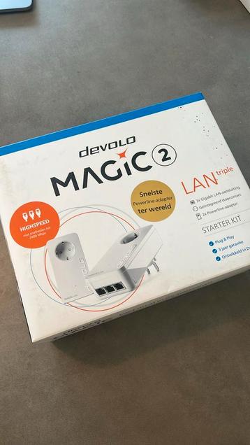 Devolo Magic 2 LAN triple Starter Kit beschikbaar voor biedingen