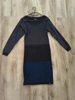 Prachtige zwart blauwe glitter jurk van Silver Creek, XS., Silver Creek, Zwart, Ophalen of Verzenden, Maat 34 (XS) of kleiner