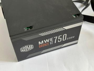 Cooler Master MWE Bronze V2 750W Voeding beschikbaar voor biedingen
