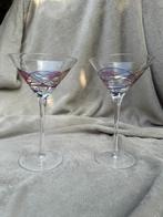 Set Handgemaakte Martiniglazen - Cocktails met Luxe, Ophalen of Verzenden, Zo goed als nieuw, Overige typen