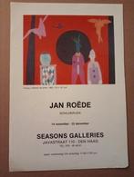 Jan Roede - 'Circus' Advertentie Affiche  Seasons Galleries, Ophalen of Verzenden