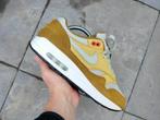 Nike air max 1 Curry retro green olive Patta atmos safari id, Ophalen of Verzenden, Zo goed als nieuw, Overige kleuren