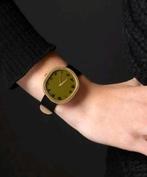 Tord Boontje x van Gogh Museum horloge de aardappeleters, Overige merken, Leer, Staal, Polshorloge