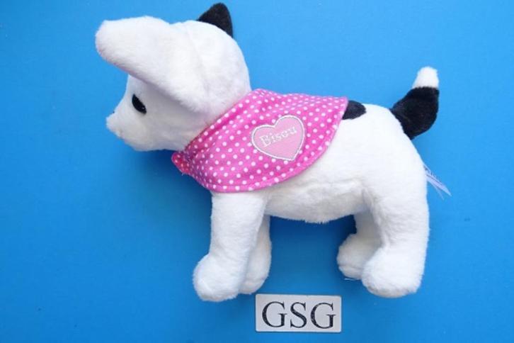 Bisou puppy knuffel nr. 047062-02, Kinderen en Baby's, Speelgoed | Overig, Zo goed als nieuw, Jongen of Meisje, Ophalen