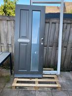 Hardhouten Weekamp voordeur hout kozijn driepuntssluiting, Ophalen, Gebruikt, 80 tot 100 cm, Buitendeur