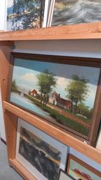 Oud #olieverfschilderij landschap, Ophalen