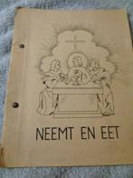 gods dienst boekje voor kinderen uit 1960, Antiek en Kunst, Antiek | Religie, Ophalen of Verzenden