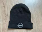 Zwarte Nissan Beanie Muts nieuw, Ophalen of Verzenden, Nieuw, One size fits all, Hoed