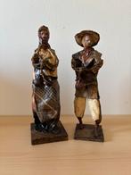 2 Mexicaans papier-maché poppen, Antiek en Kunst, Ophalen of Verzenden