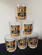 6 Glaasjes van Goblet Wenneker Jonge Jenrver. H. 5 cm., Ophalen of Verzenden, Zo goed als nieuw, Borrel- of Shotglas
