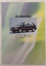 Folder - SUBARU Justy, Ophalen, Zo goed als nieuw, Overige merken