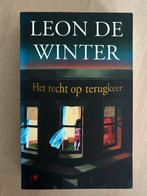 Het recht op terugkeer - Leon de Winter, Ophalen of Verzenden, Zo goed als nieuw, Nederland