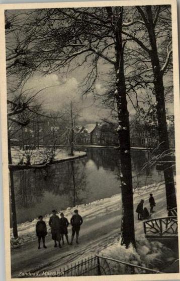 Maarssen Zandpad Sneeuwpret militair st 1940 beschikbaar voor biedingen