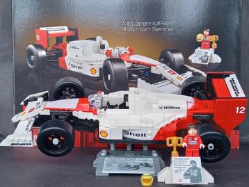 Lego minifig 10330 McLaren Ayrton Senna Racecar F1 Mc Laren  beschikbaar voor biedingen