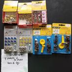 7 pakjes naaivrije drukknopen twv €59,00, Ophalen of Verzenden, Nieuw, Knoop of Knopen