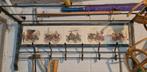 Metalen kapstok, Ophalen, Metaal, Wandkapstok, Minder dan 100 cm