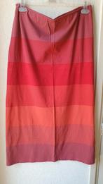 Gudrun Sjödén midi rok., Maat 46/48 (XL) of groter, Ophalen of Verzenden, Gedragen, Rood