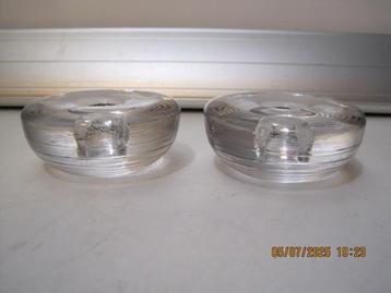 iittala windlicht kandelaar 2 stuks 8 dia 3,5 hoog (349) beschikbaar voor biedingen