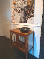 Vintage Amsterdamse School Art | Deco kast vitrinekast, Huis en Inrichting, Kasten | Vitrinekasten, Ophalen, Gebruikt, Glas, Art Deco | Amsterdamse School