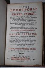 Erskine / Van der Groe - Twee werken in één band (1746/1747), Ophalen of Verzenden, Gelezen, Christendom | Protestants