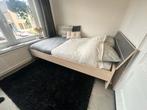 Houten Bed 120cm + Matras, Ophalen, Overige kleuren, Zo goed als nieuw, Twijfelaar