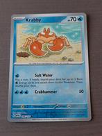 151 098/165 krabby reverse, Hobby en Vrije tijd, Verzamelkaartspellen | Pokémon, Ophalen of Verzenden, Zo goed als nieuw, Losse kaart