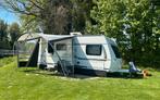 Fendt caravan bianco 515 Skm bianco inc alles en stalling!, Dwarsbed, Treinzit, Particulier, Fendt