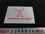 sticker Europees Socialist MPD410, Ophalen, Zo goed als nieuw, Bedrijf of Vereniging