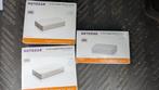 Te koop: 2x Netgear GS208 + 1x Netgear GS205 – Nieuw!, Computers en Software, Netwerk switches, Ophalen of Verzenden, Nieuw