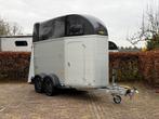 Demo 1.5 paards aluminium humbaur single met zadelkamer