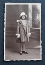 Mooi meisje met hoedje ( Gerarda 11jaar ) 1927, Gebruikt, Voor 1940, Kind, Verzenden