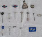 Vintage NS speldjes, Vakbond speldjes, ook los te koop, Ophalen of Verzenden, Gebruikt, Transport, Speldje of Pin