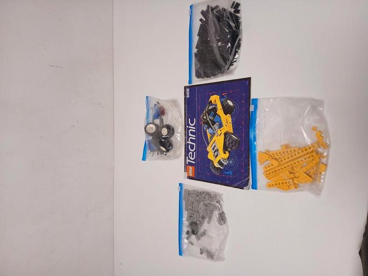 Vintage lego technic 8408 desert hunter met manual, Kinderen en Baby's, Speelgoed | Duplo en Lego, Zo goed als nieuw, Ophalen of Verzenden