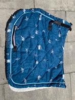 Equiline spijkerstof dekje, Dieren en Toebehoren, Ophalen of Verzenden, Zo goed als nieuw